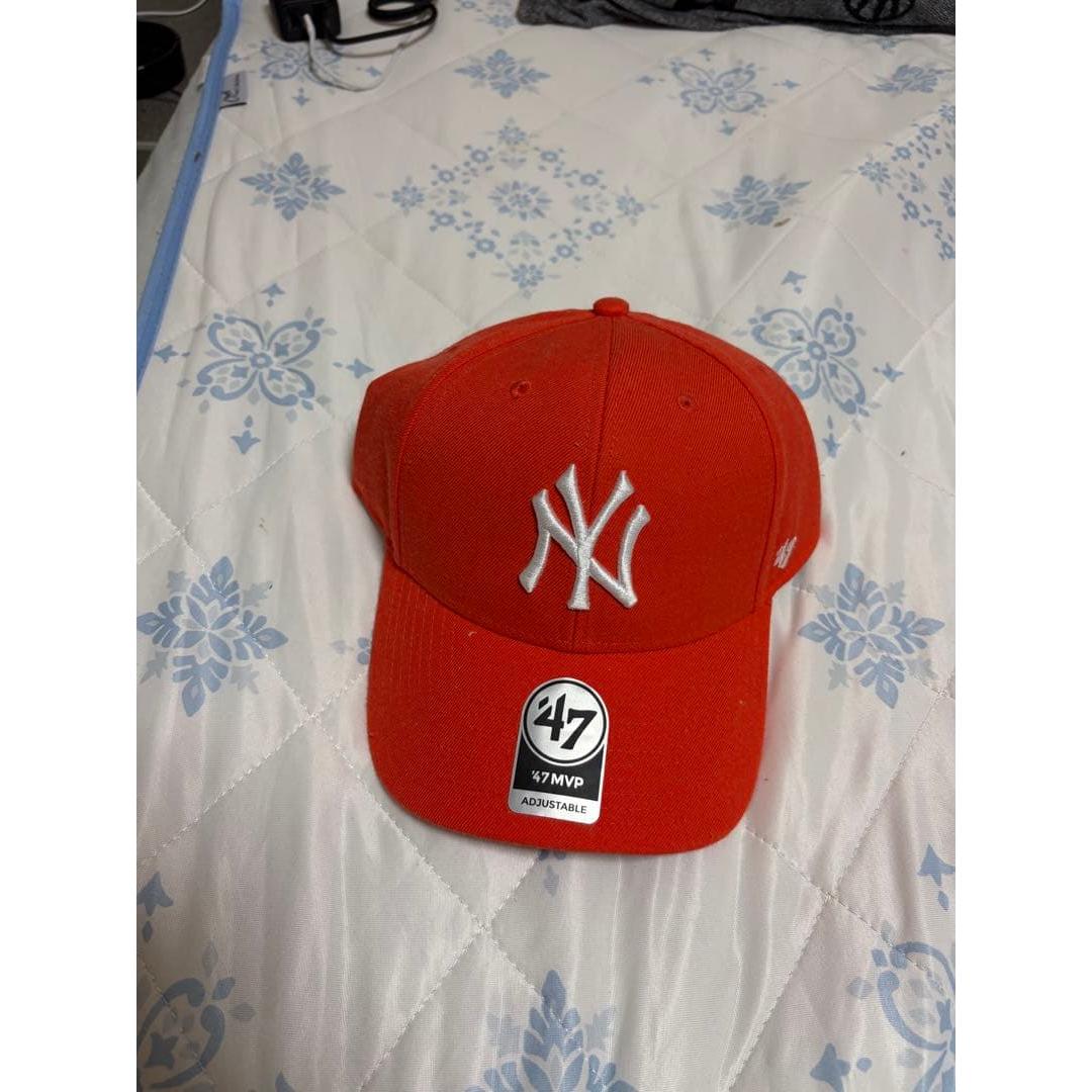 Used 47 Brand New York Yankees Cap Orange
