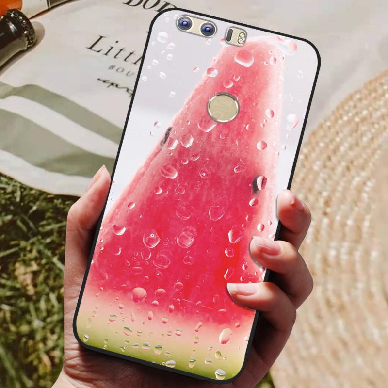 Pro Huawei Honor 8 5,2palcový kryt Silikonový zadní kryt Pouzdro na telefon pro Huawei Honor 8 Kryty Měkký nárazník coque Honor8 FRD-L19 Pouzdra