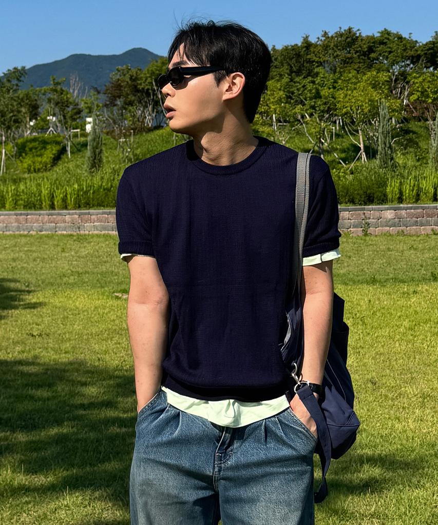 POLYGRAM Ribbed Essential Half Knit - 2 Types (Type B)