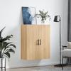VidaXL Armoire murale chêne sonoma 69,5x34x90 cm 828447