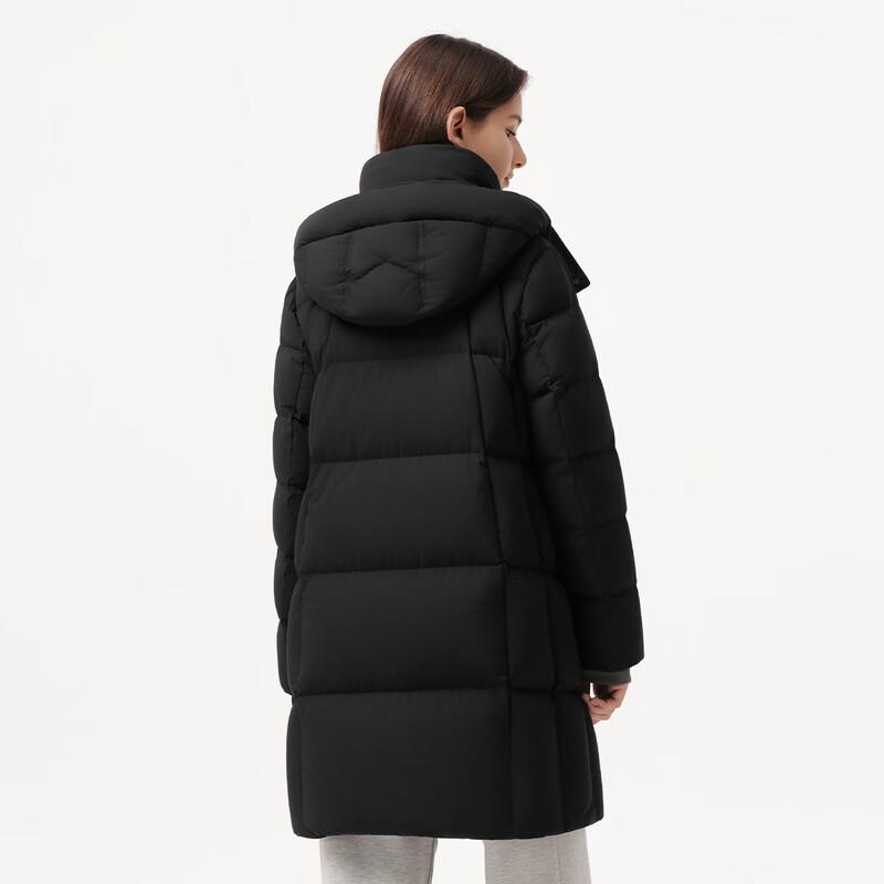 Tanboer Women's TB5530756A Long Detachable Hooded Down Jacket