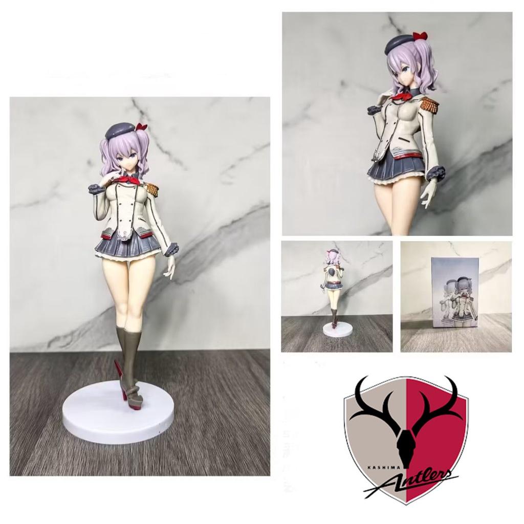 18cm Pvc Model Figure Beautiful Girl Kanmusume Kashima Standing Pose Anime Collectible Wholesale