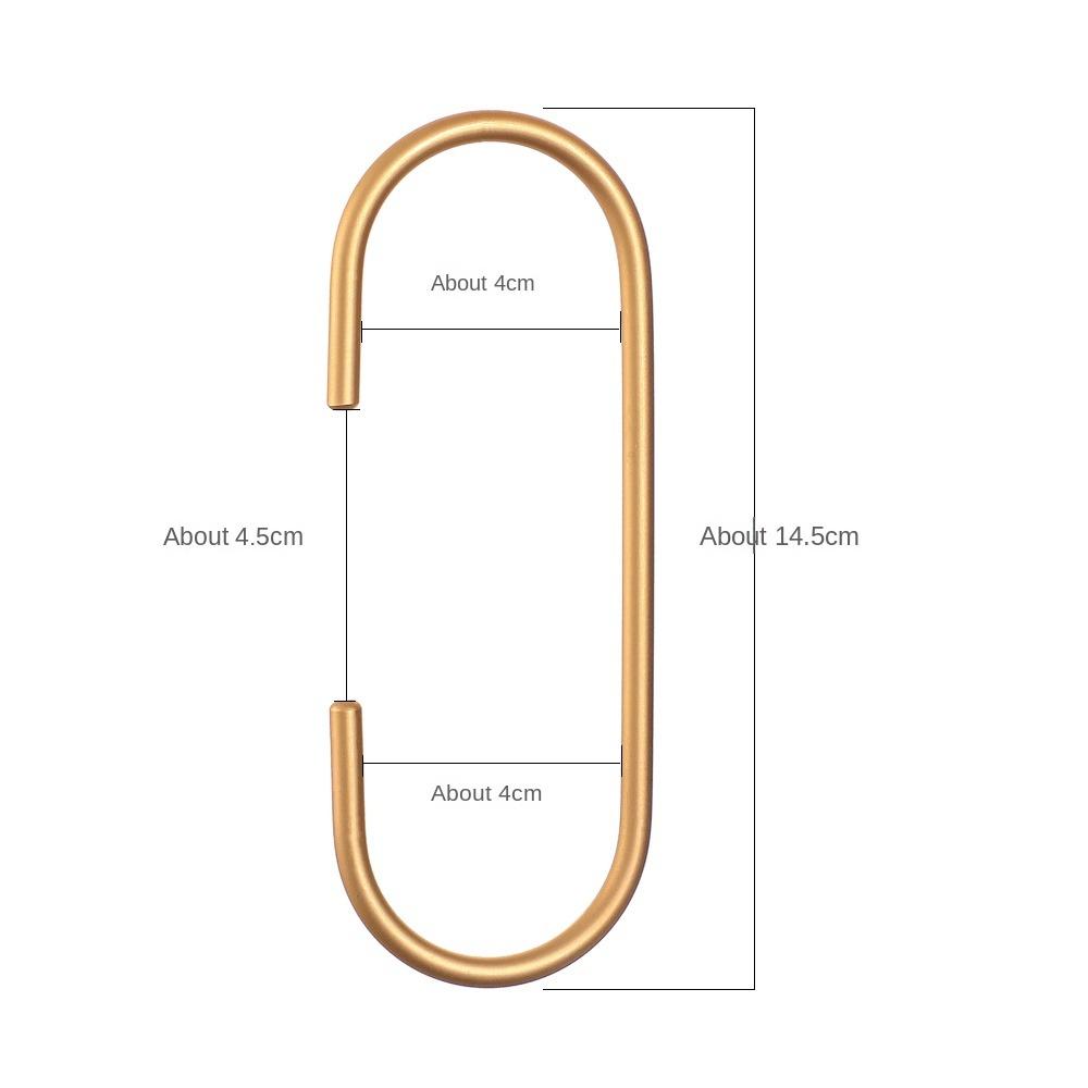 Double C-hook C-Shape Hook Multifunction C Shaped Drying Hooks New Storage Hangers  Home