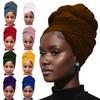 Ultra Long Women Head Wrap Solid Color Hijab New Head Scarf  Daily Casual