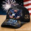 TEMU new D digital printing alphanumeric personalized sunshade baseball cap outdoor cap