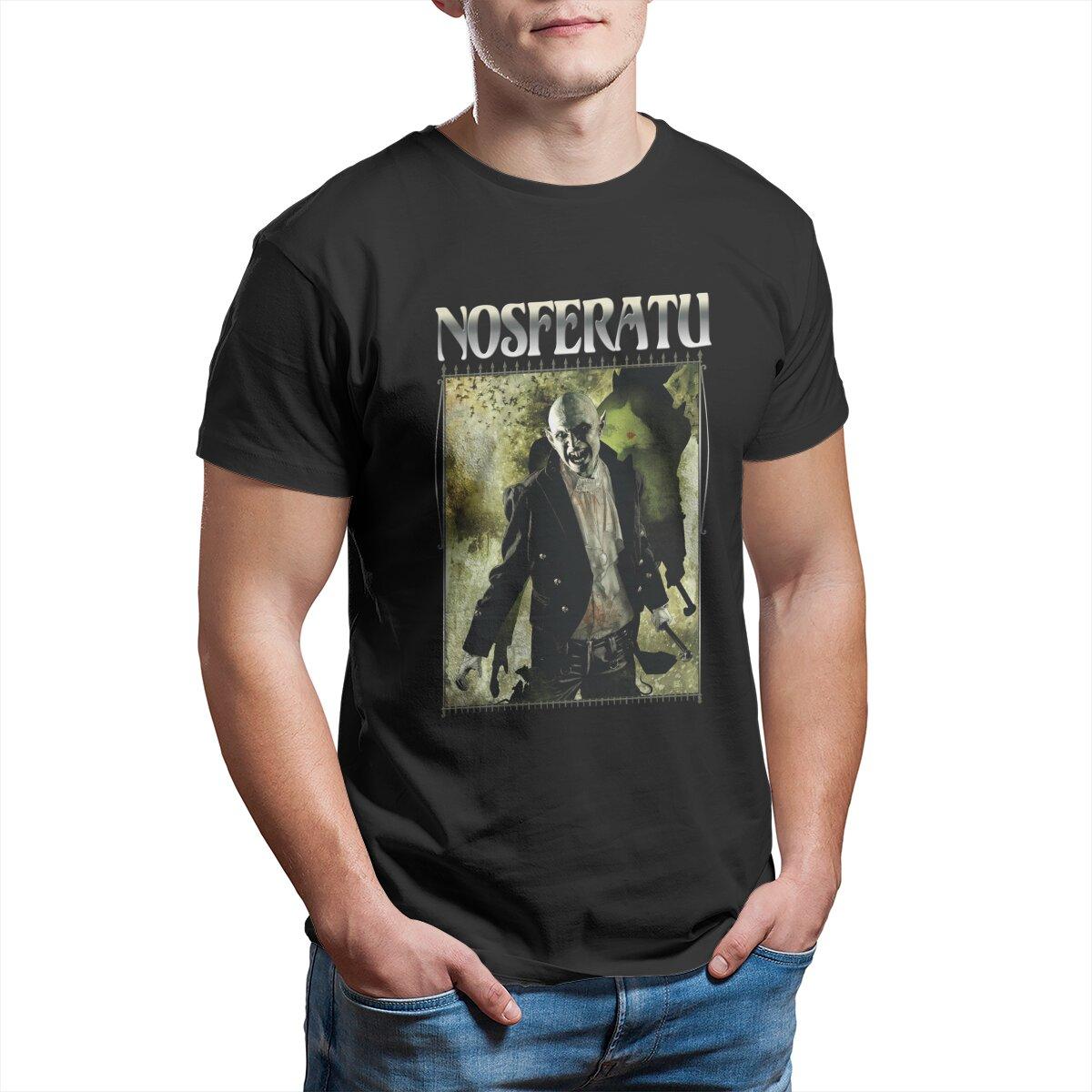 

Vampire the Masquerade Clan Nosferatu Retro horror movie halloween scary TShirt for Men 100 cotton Printed tshirt Big Size 4XL