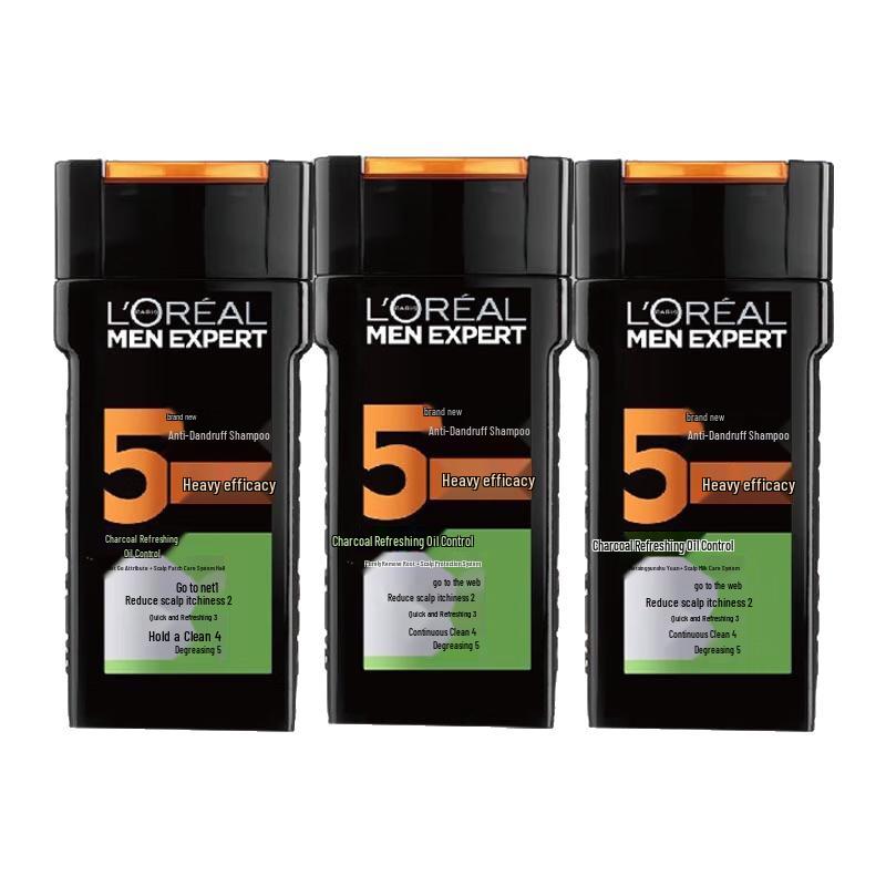 

L Oréal Men s Expert Anti-Dandruff Shampoo (Charcoal Oil Control)
