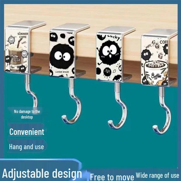 Newcomer Exclusive: Cute Black Soot Ball Detachable Schoolbag Hook