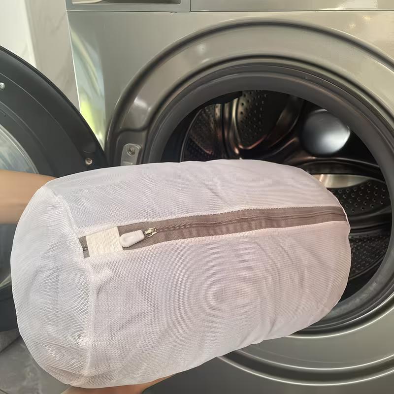 Shoe Washing Bag Mesh Laundry Bag With Zipper Reusable Shoe Cleaning Bag For Washing Machine Sneaker Laundry Organizer Bag