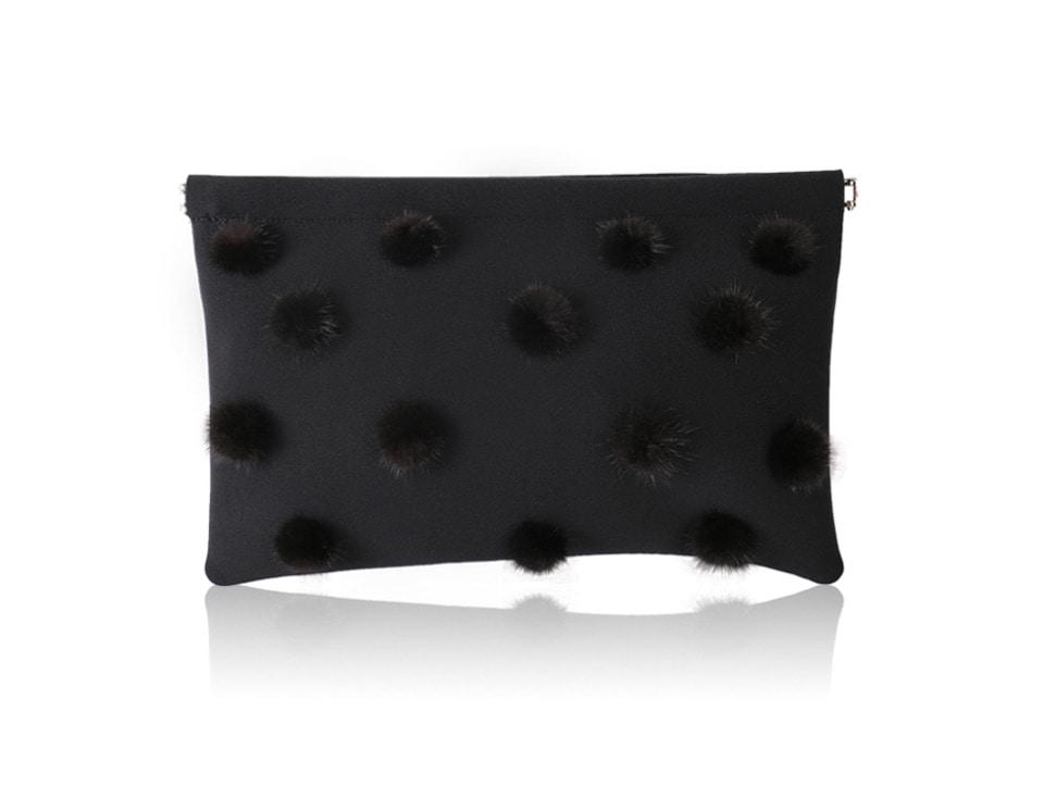 Suin Mink Clutch