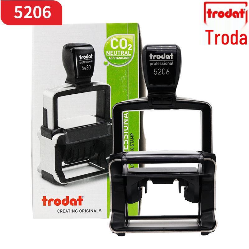 Trodat Heavy-Duty Self-Inking Stamp with Metal Frame and Automatic Ink Release