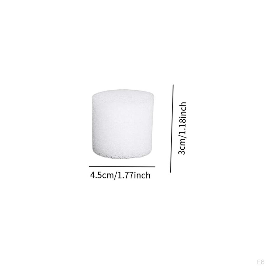 Hydroponic Sponges Cultivation Sponge Cylindrical Versatile Accessories Edge Opening for Flower