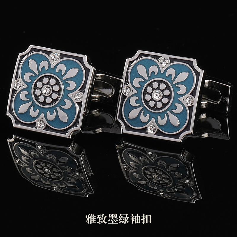 

(Подарункова коробка) Чоловічий костюм Французький манжет Пряжка Рукав Манжета-шип Запонки Шип на манжеті Застібка для сорочки Застібка на манжеті Жіночий Copper material