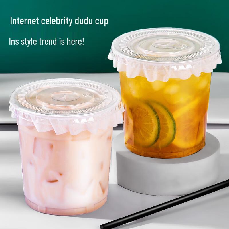 Disposable 98mm PET Flat Cup Lids