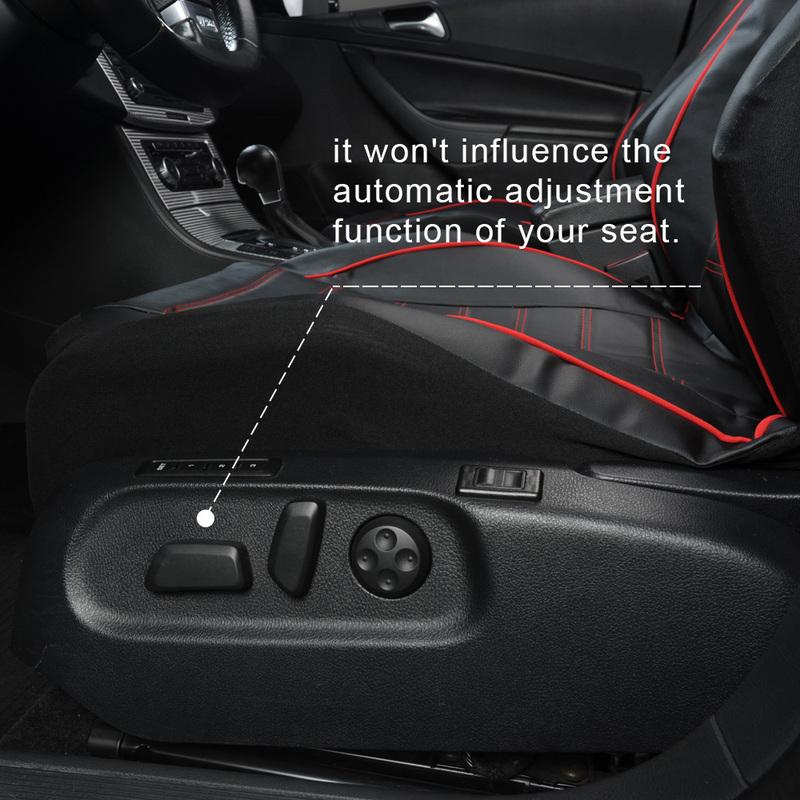 Coprisedile Auto in Ecopelle Set Completo Compatibile con Airbag e Sedile Posteriore Diviso Coprisedili Universali per Auto Stile Coprisedile Auto Interni Auto
