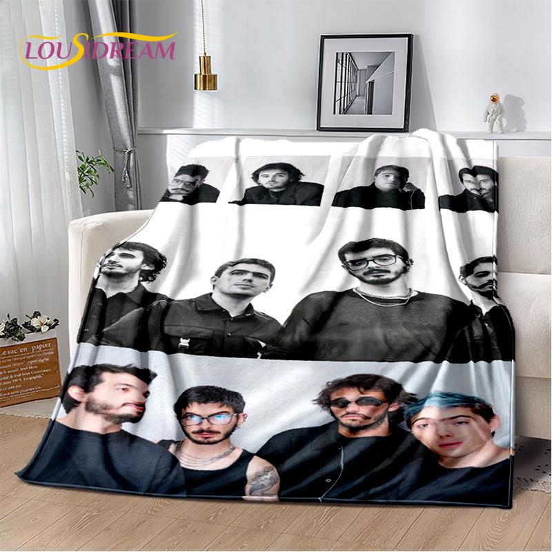 29 Style Morat Music Band Isaza Villamil Singer Blanket,Soft Throw Blanket for Home Bedroom Bed Sofa Picnic Travel Office Cover