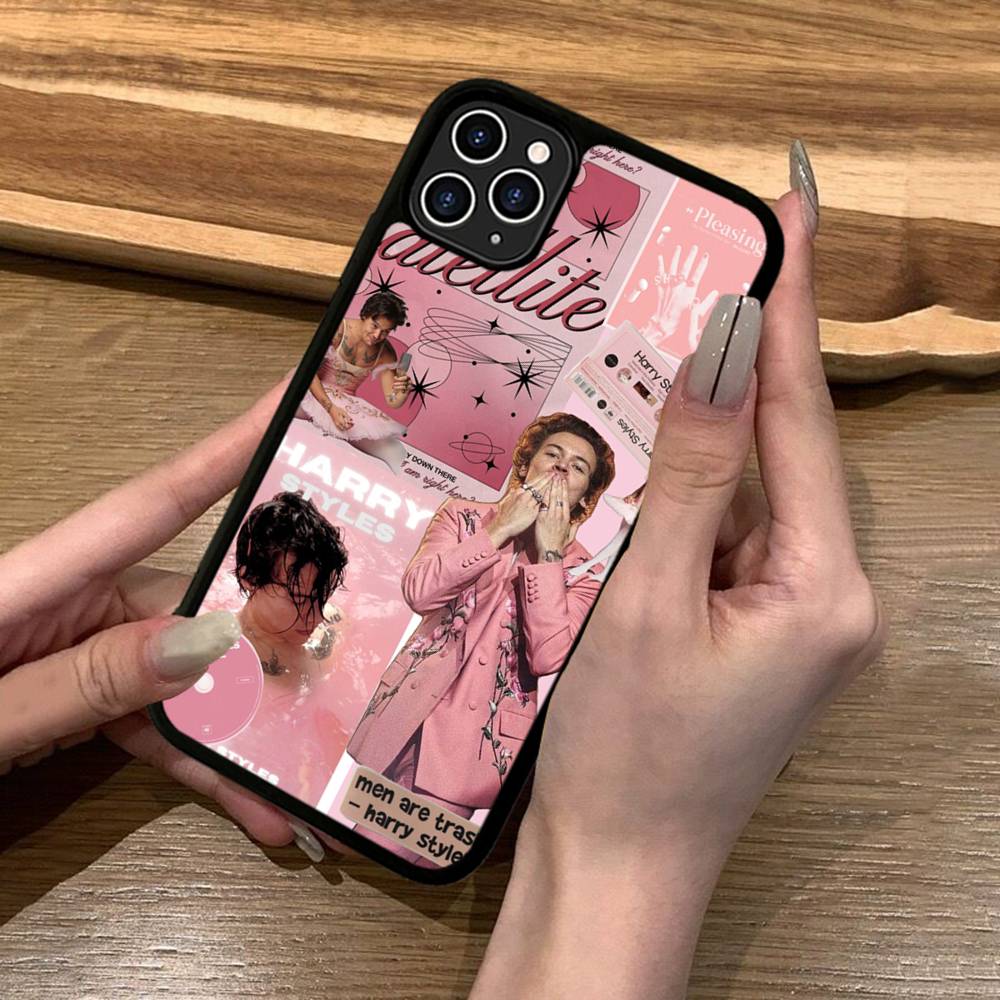 

Famous H-Harris Singer S-Styles Phone Case For iphone 11 12 13 14 15 Pro Max 17 16 Plus Hard PC+TPU Back Cover iPhone 14