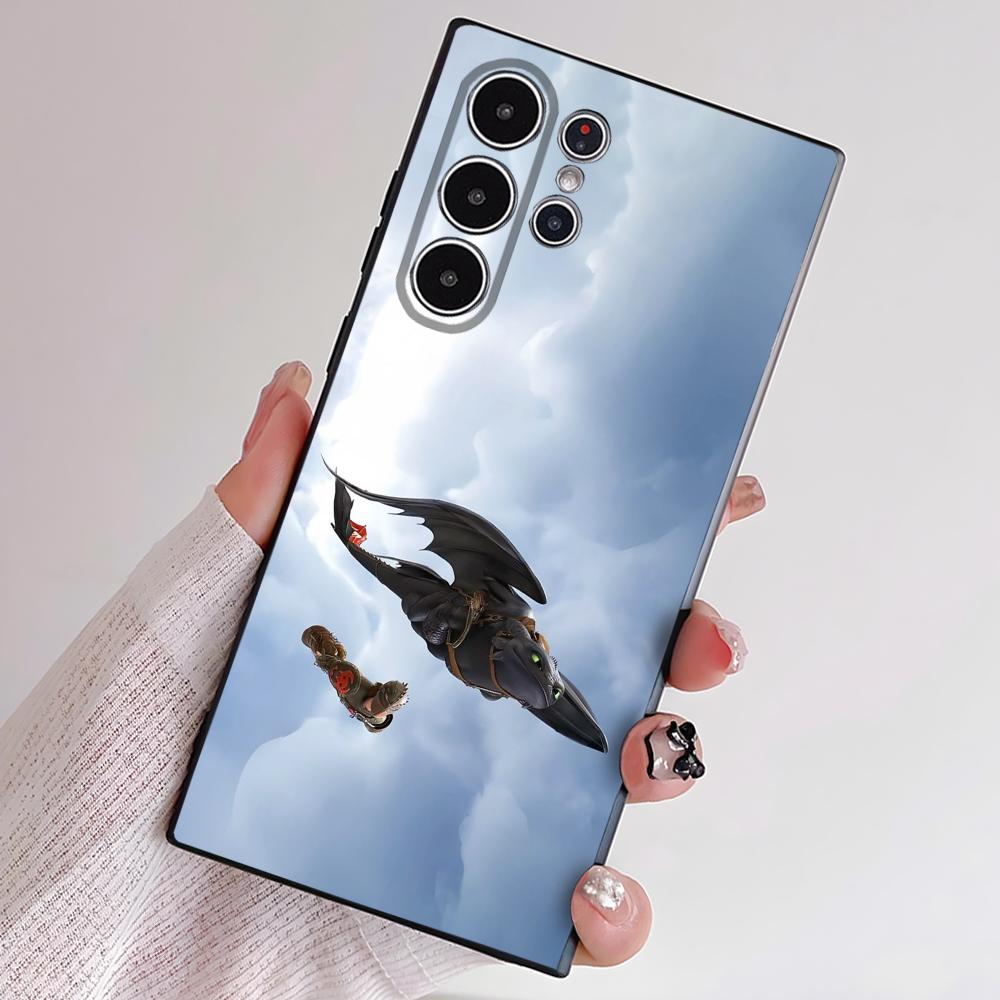 How To T-Train Your D-Dragons Phone Case For Samsung S Series S21 S22 S23 S24 S25 FE Plus Ultra TPU Soft To Skin-friendly Case
