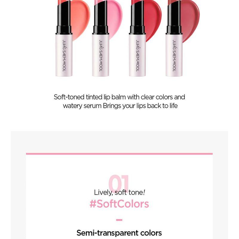 JUNG SAEM MOOL - Lip-Pression Water Tinted Lip Balm - 2 Colors
