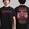 The Amity Affliction Monster Rose Print Tee Spring Horizons Tour Metalcore Streetwear Casual Unisex With Dates
