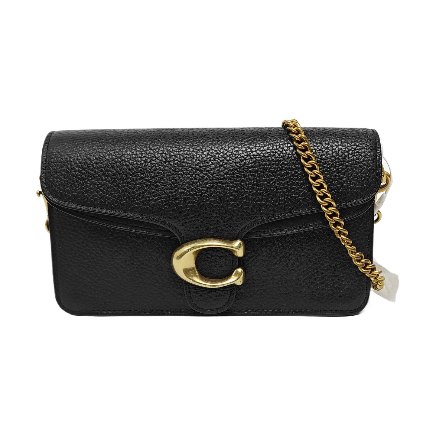 [Pre-Owned] Tabby Black Leather Crossbody Bag - Excellent #4BNOFJ ONE SIZE