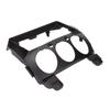 Navigation Panel Frame Trim ABS Dashboard Cover 2 Din Replacement for Mazda 2 2007?2013