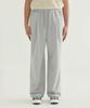 COVERNAT Signature Symbol Wide Sweatpants Melange Gray