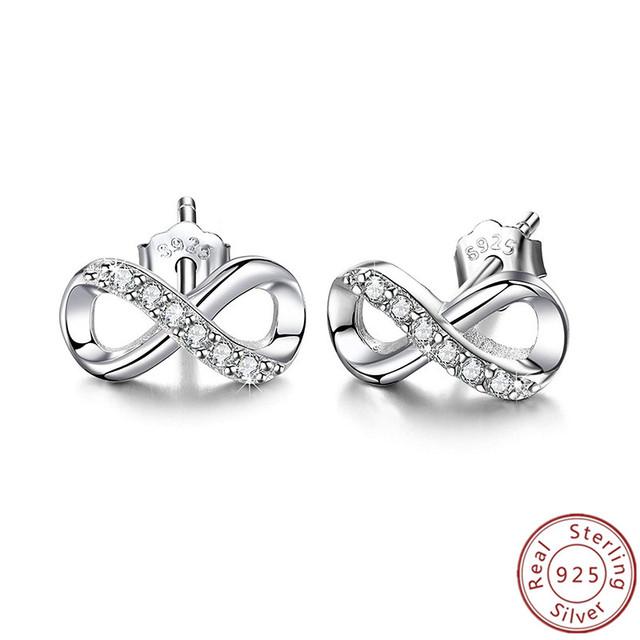 100 % echte 925 Silber Ohrringe Schneeflocke Zirkon Herzform Gold Roségold Zirkon Schmuck funkelnden Creolen Anhänger