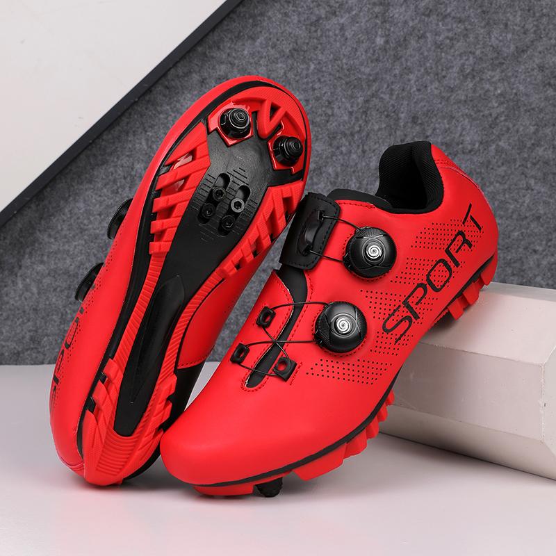 Unisex SPD Mountain Road Bike Lock Shoes Breathable Non-slip Wear-resistant Pedal Bicycle Qutdoor Competitive Bicycle Equipment
