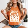 Cat Mom Ever T Shirt Mothers Day Apparel Cat Owners Stateunisext