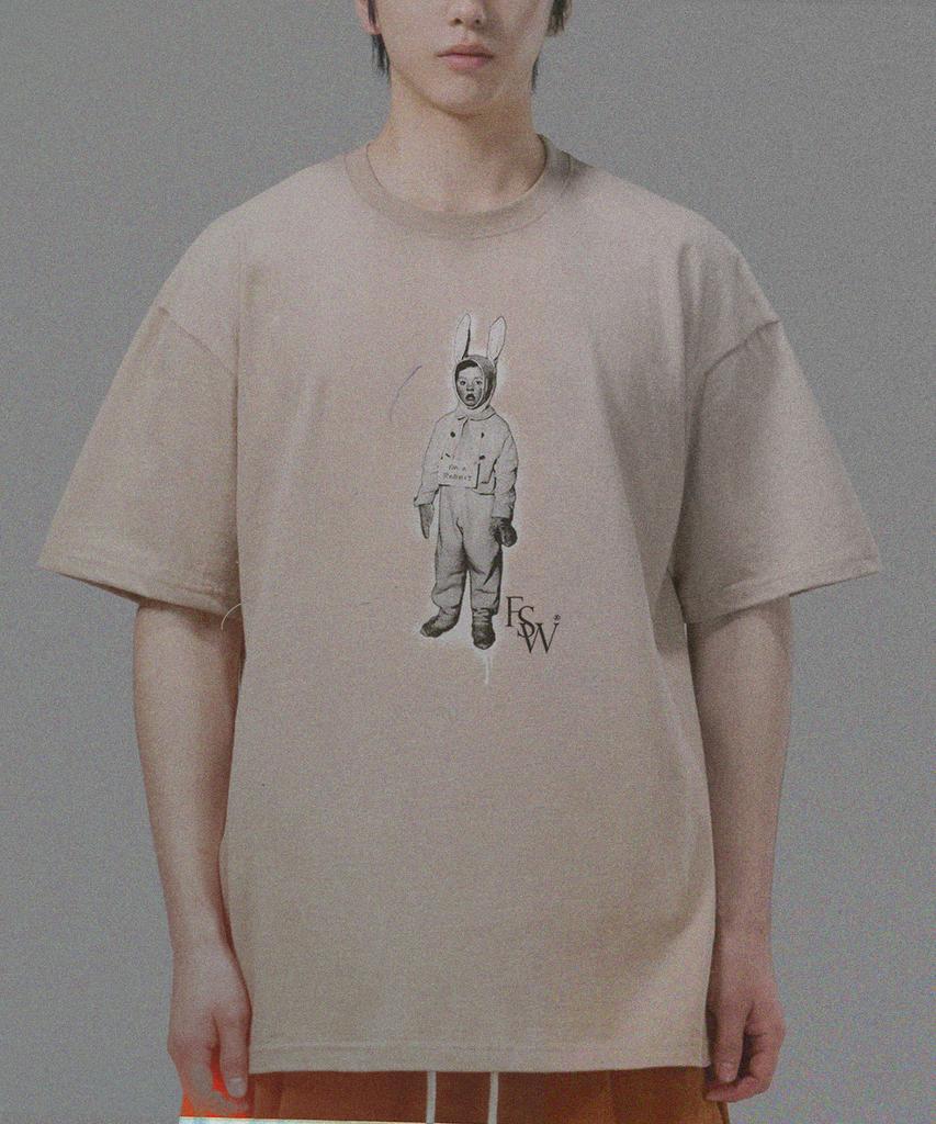 Paensyo Im A Rabbit Short Sleeve - Beige