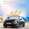 Pare-soleil pour voiture Fenêtre Pare-soleil Bloque Parasol Voiture Rayons UV Protection Conducteur Pour Mini Cooper S Hardtop 4 Portes 2015-2024