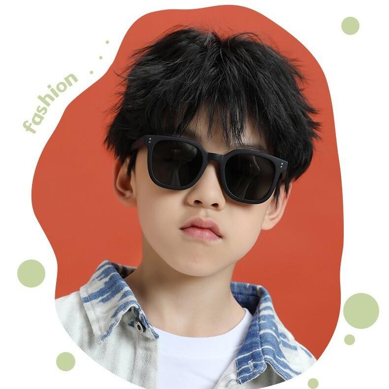 2025 New Children's Fashion Trend 3-12 Year Old Boys' Girls' UV Resistant Sunglasses