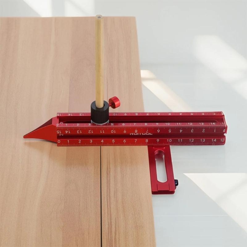 Aluminum Alloy 5kg Magnetic Adhesion Alignment Ruler Measuring Tool 4 Side Design for Construction and DIYer Projects