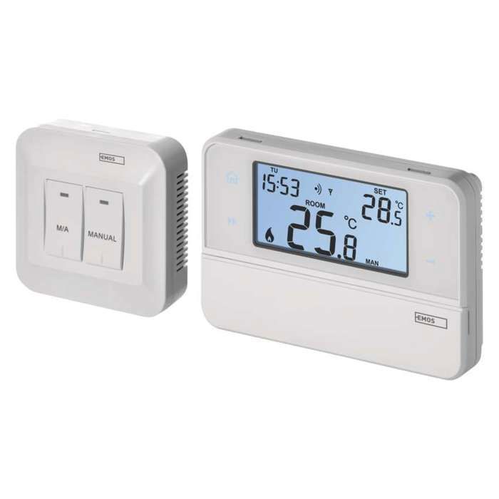 Thermostat d'intérieur - R - Sans fil - Programmable - OpenTherm - Protection contre le gel