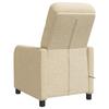 Massage Recliner Cream Fabric