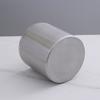 Papelera Pequeña de Escritorio Cubo de Basura de Acero Inoxidable Papelera de Reciclaje de Mesa Cubo de Basura Metálico para Encimera 1.5L para Oficina Coche