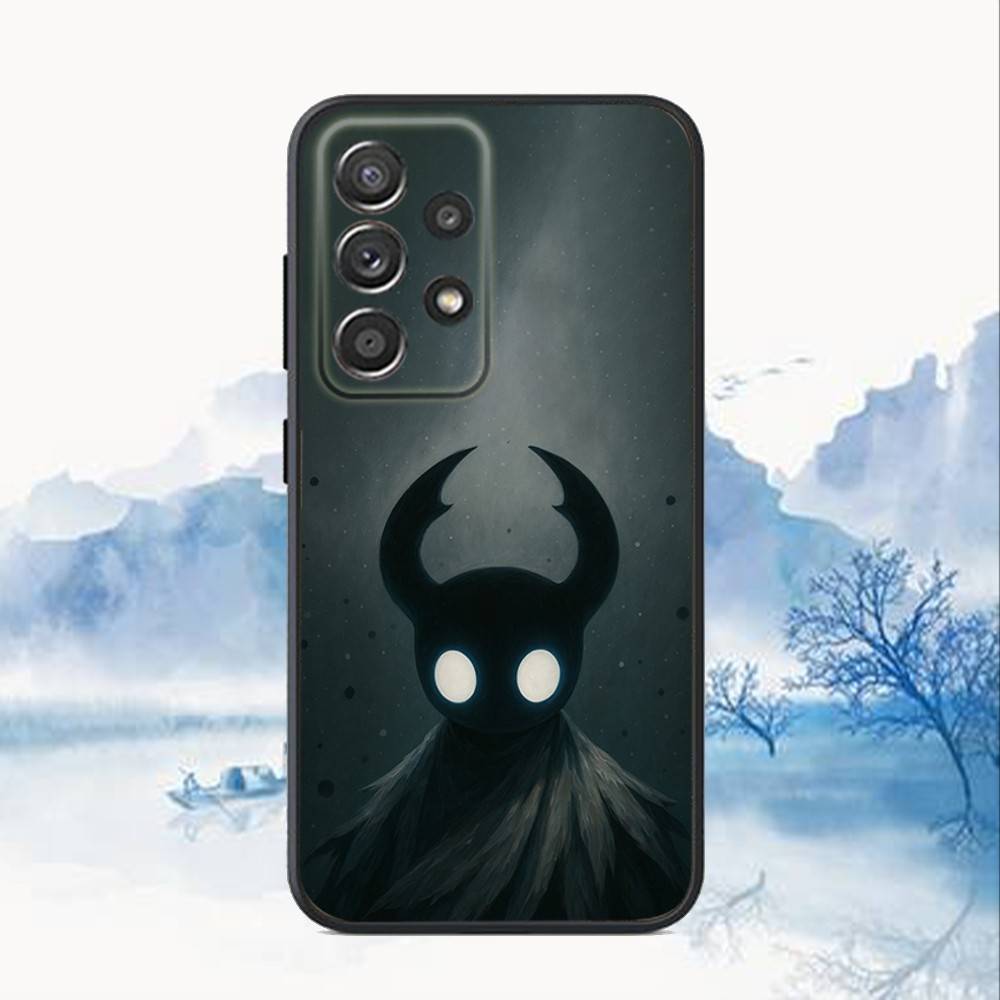 Game H-Hollow K-Knight Phone Case For Samsung S25,S24,S21,S22,S23,S30,Ultra,S20,Plus,Fe,Lite,Note,10,9,5G Black Cover