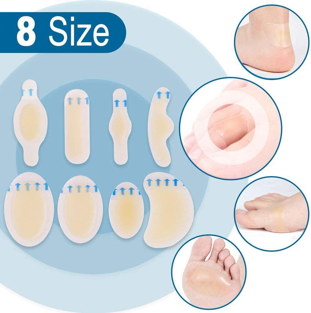 1/10/20piece Pack Anti-wear Foot Accessories Back Heel Sticker High Heel Leather Shoes Toe Heel Sticker Invisible Tape Ankle Rub Blister Sticker
