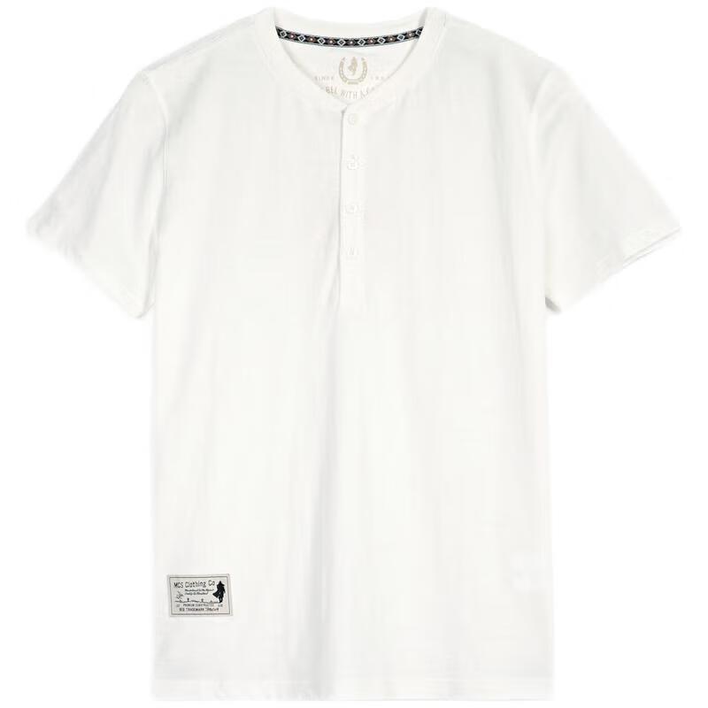 MCS Men s V-Neck Short Sleeve Slim Fit Cotton T-Shirt CS25KT305M XXXXL