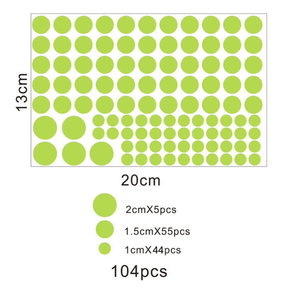 Luminous Star & Sun Fluorescent Home Decoration Wall Stickers