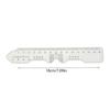 2Pcs Pupil Distance Meter Pupillary Distance Ruler Optical Spectacles PD Ruler
