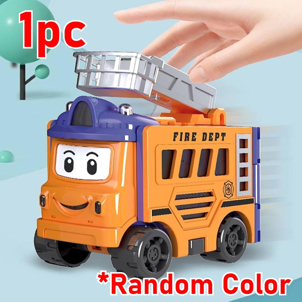 

Flip Racers Transformable Cars for Kids Funny Toy Vehicle for Toddlers Pull Back Trucks Christmas Birthday Gifts for Boy Girl