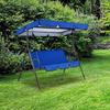Tettoia di Ricambio per Altalena da Giardino, Copertura Tettoia per Seduta Altalena da Giardino a 3 Posti per Mobili da Esterno e Interno