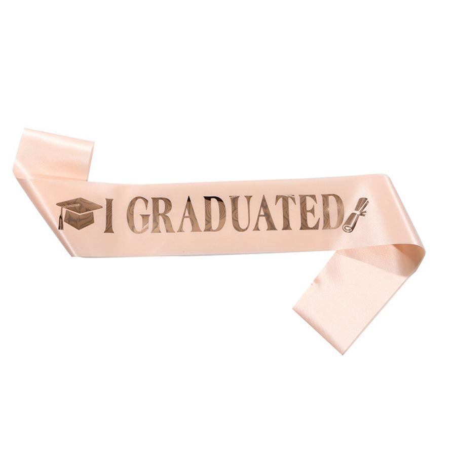 European & American Fashion Graduation Sash with Shoulder Straps