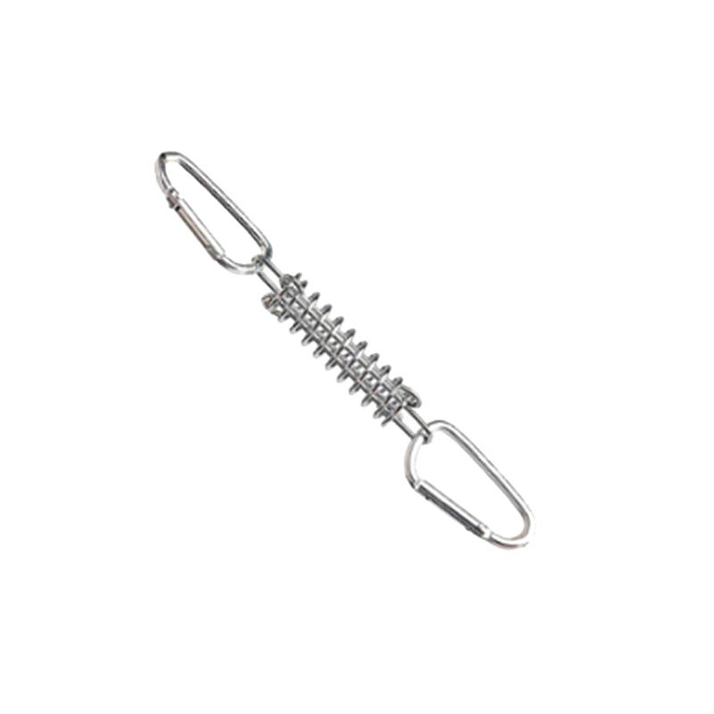 Portable Stainless Steel Tent Tension Spring Buckle Canopy Awning Rope Tensioner