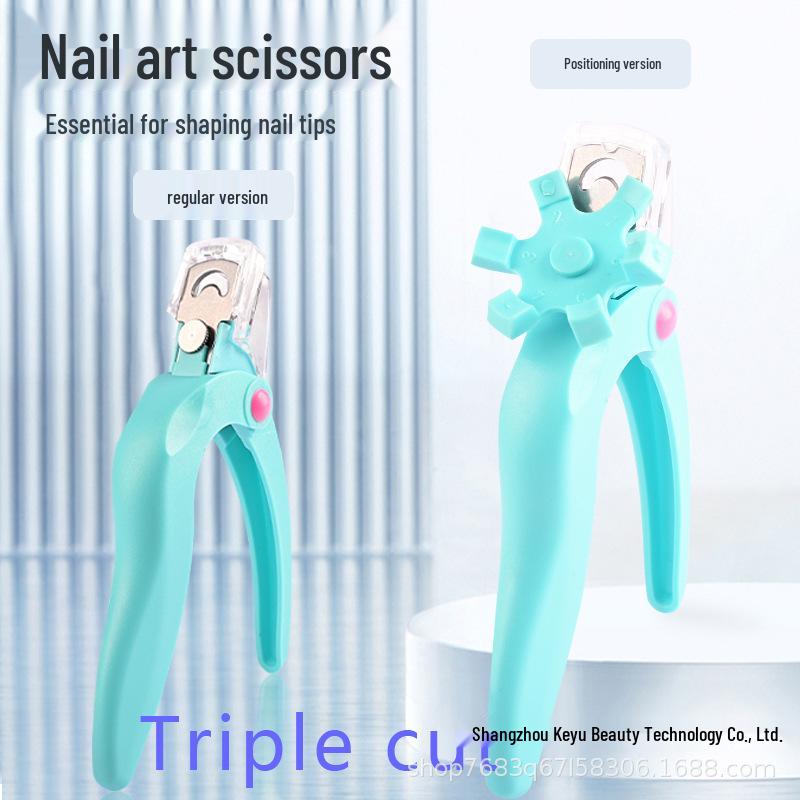 

Кусачки для ногтей Triplecut и ножницы для светотерапии для профессионального маникюра Black Standard Version