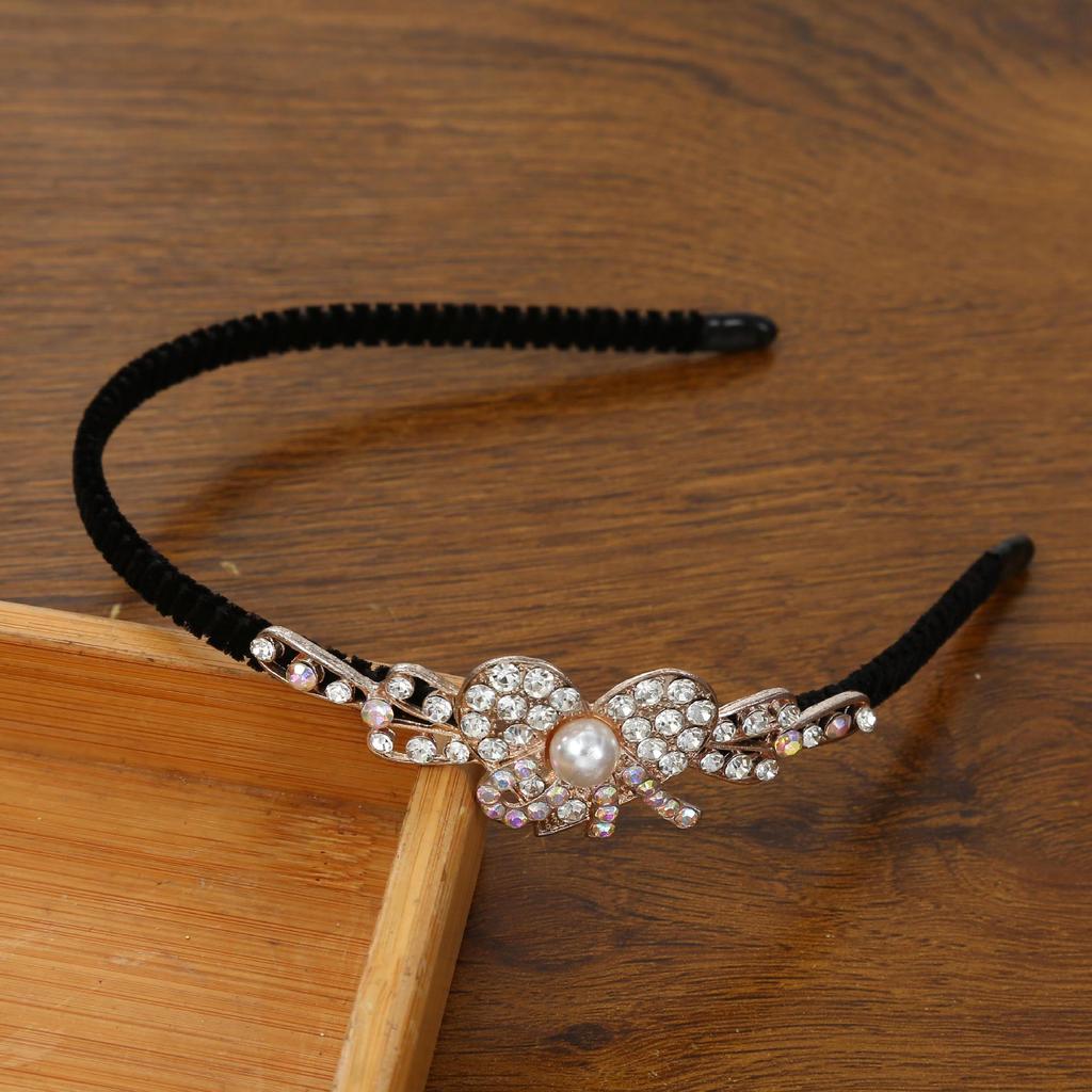Koreanisches Strass-Schmetterling-Stirnband für Damen, Haar-Accessoire