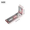 90 Degree Angle Bracket Corner Bracket Joint Fastener Cabinet Fixed Bracket Furniture Hardware Connection Fixing Fastener