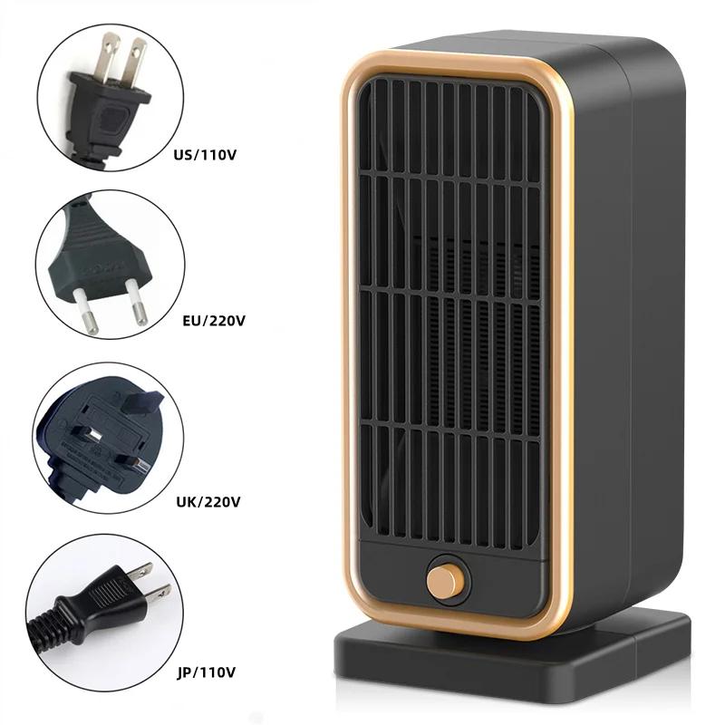 Desktop 500W  ceramic fan heaters for  office warm heater fan Heater portable Neck warmer electric Hand warmer Foot warmer
